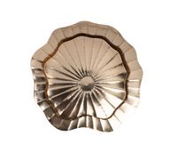 Decorazione da parete in metallo dorato 39x39 cm