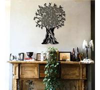 Decorazione da Parete in Metallo, Moderna e Minimalista, con i 10 comandamenti, Versetto della Bibbia, Croce, Albero della Vita, Decorazioni per Soggiorno, Camera da Letto, articol