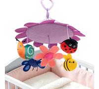 Decorazione da parete per camera da , appendino per attività in età prescolare, regalo interattivo per ragazzi e ragazze, ricordo leggero per l'infanzia, accessorio musicale per passeggino,