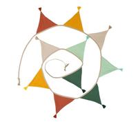 Decorazione Da Parete Per Camera Dei Bambini Bandiere Con Frange In Mussola Cotone Da 2 6 M Bandiere Decorazioni La Scuola Materna Ghirlande Appese Ghirlanda