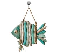 Decorazione da parete Retro LED 8 Modalità Telecomando | Ciondolo da parete a forma di pesce di mare, per veranda e veranda, balcone, finestra schermata, corridoio