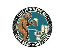 Decorazione Da Parete Rotonda In Legno In Stile Retrò Con Serie Di Animali, Targa Di Benvenuto Da Appendere Alla Porta