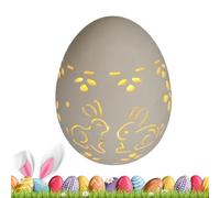 Decorazione da tavolo con uova di Pasqua, decorazione stagionale, lampada da scrivania, per proprietari di casa, ufficio, hotel, soggiorno, camera da letto, studio, cameretta dei bambini, comodino