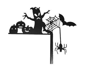 Decorazione d'angolo della porta | Metallo per Porta Del Partito | Decorazione Della Cornice Di Halloween per Casa Appartamento Dormitorio Bagno Soggiorno Casa Infestata
