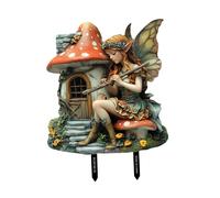 Decorazione decorativa per giardino delle fate con palo per piante in vaso