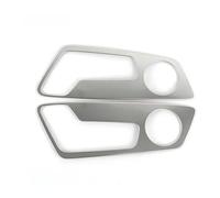 Decorazione Degli Interni Auto Per A6 C8 2019-2022 Pannello Decorativo Per Regolazione Sedile Dell'auto(Argento)