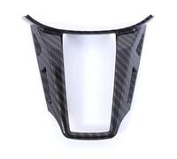 Decorazione Degli Interni Auto Per B&MW Per Serie 5 G60 2024-2025 Adesivo Per Copertura Telaio Volante Dell'auto In ABS(Style A Carbon look)