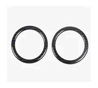 Decorazione Degli Interni Auto Per Classe E W212 ML GL GLE GLS W166 X166 GLK X204 Cerchi Bocchetta Dell'aria Condizionata Sul Cruscotto Dell'auto(Carbon Black)