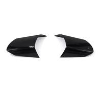 Decorazione Degli Interni Auto Per G&olf 6 MK6 Per p&assat B7 Per CC Per B&ORA Per Polo Per T&iguan Per Caddy Per T&OURAN Coprivolante Per Auto Rivestimento Protettivo(Black A 2pcs)