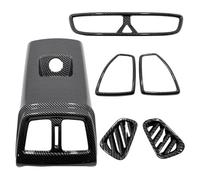 Decorazione Degli Interni Auto Per Hyundai Per Tucson 2019 Modanatura Decorativa Per Cornice Bocchetta Aria Cruscotto Anteriore Fibra Carbonio ABS(Shape F)