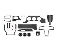 Decorazione Degli Interni Auto Per Mustang 2015-2019 LHD 32 Pezzi Set Completo Adesivi Decorativi Fibra Carbonio Per Auto