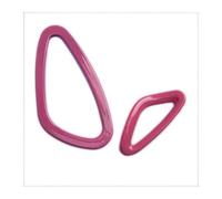 Decorazione Degli Interni Auto Per Smart 453 Per Fortwo Per Forfour Adesivi Per Auto Cornice Decorativa Presa D'aria Cruscotto(Rosa)
