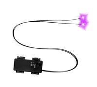 Decorazione degli Occhi - 7,5 Cm Decorazioni A LED Spettrali | Luce Oculare Scheletrica di Halloween | Pietre Tombali Luci Oculari Luminose con Timer | Oggetti di Scena A LED per Le Tombe S