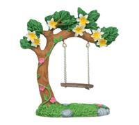 Decorazione del giardino in miniatura - Statue in resina con elementi swing, fantasia e fascino, dettagli fini, ideali per progetti creativi Exhibition | Per case bambole interne Giardini