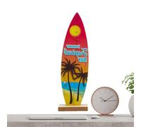 Decorazione Del Tavolo Da Surf - Fun Board Beach Signs | Segno Sospeso Parete In Legno Rustico Ornamenti Delle Tavole Adatte Per L'arredamento Della Casa Costiero E Display Feste