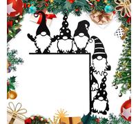 Decorazione del telaio della porta dello , Topper per porta dello di Natale,Cartello natalizio nano Art Gnome Decorazioni per porte natalizie - Cornice per , decorazione da parete, cornice per po