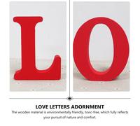 Decorazione Della Casa Decorazioni Ornamento Desktop in Legno Con Lettere