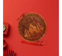 Decorazione Della Città Di Shan Hai, Ornamento In Legno Per Interni, Per La