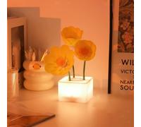 Decorazione della luce notturna di fioritura automatica Lampada da letto