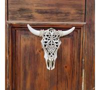 Decorazione della parete della testa di mucca murale a impianto di toro