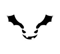 Decorazione della PUNPINA Bat - Kit No -Carve | Arredamento in Metallo Halloween Decorazioni Halloween Prodotti per Le Vacanze per Bambini Adulti Fuori Festa di Autunno