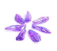 decorazione della stanza 50g/100g Cristallo Cavo Grezzo di Cristallo Naturale Campione Singolo Punto Pietre Preziose Ciondolo Ornamento Fai da Te Adatto for Pietre Decorative for la Casa (Color : Blue
