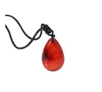 decorazione della stanza Ciondolo con goccioline d'acqua in cristallo di quarzo con agata rossa naturale for gioielli fai-da-te che fanno collana uomo donna adatto for la decorazione di mobili