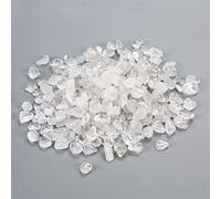 decorazione della stanza Cristallo naturale 500 g 6 dimensioni Pietra di cristallo di quarzo bianco naturale Collezione di campioni di frammenti di roccia Pietra di cristallo naturale for acquario(Siz