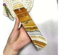 Decorazione della stanza dello scettro dell'obelisco di cristallo naturale di calcite a mille strati decorazione della stanza (Size : 600-650g)