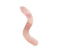 decorazione della stanza For la Bacchetta da massaggio con cristallo di quarzo naturale Bacchetta da massaggio con quarzo rosa Bastone da massaggio con pietra di cristallo di guarigione di grandi dime