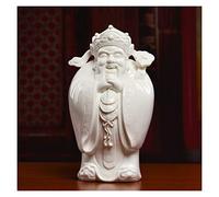 Decorazione della Statua Dio della Fortuna Attrae ricchezza Ornamento Feng Shui Decorazione da Tavolo Statua Fascino Cinese della prosperità Decorazione per la casa Regalo di Apertura del n