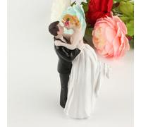 Decorazione Della Torta / Cake Topper di Figura Felice Fidanzato e Sposa