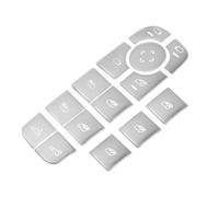 decorazione dell'auto Compatibile Con Panamera 2017 2018 2019 2020 2021 Accessori Per Auto Pulsanti Di Sollevamento Del Vetro Finestrino Adesivi Decorativi Coperture