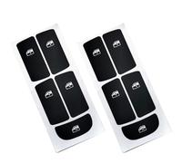 decorazione dell'auto Compatibile Con Saab 9-3 2003-2012 2 Pezzi Di Accessori Per Auto, Adesivi Per Pulsanti Di Controllo Dei Finestrini, Set Di Riparazione