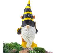 Decorazione dello gnomo dell'ape, statua dello gnomo dell'ape - Decorazioni gnomi delle api,Figura di gnomi del giardino delle api, decorazioni gnomi all'aperto, accessori da giardino per patio