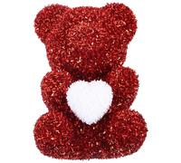 Decorazione dell'orso di San Figurina di orso adorabile Ornamento a