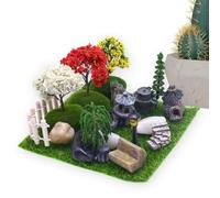 Decorazione di artificiale, Set da giardino | per case in miniatura artificiale | da giardino, Cose in Miniatura, Figure da giardino