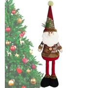 Decorazione di Babbo Natale, Decorazione di Babbo Natale | Pupazzo di neve natalizio in piedi con gambe allungabili pupazzo di neve | Figura in piedi del pupazzo di, decorazione natal