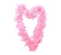 Decorazione di Boas Soffici - Ghirlanda decorativa, Boa in piume rosa, accessori per costume da Boas in piume colorate, boa di piume colorate, boa di piume, per donna di 6,6 piedi, Rosa, Se référer au