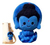 Decorazione di Buddha per la casa - ornamento di Buddha in peluche , fascino pacifico dello zaino | Portafogli portatile per borsa, borsa a scuola, supporto per auto zen, Se référer au
