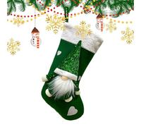 Decorazione di GNOME di Natale - Sacchetto Regalo di Calze con Paillette, Pendente di Nano Senza Volto, Forniture di Arte per Vacanze in Peluche Festive | stagionali per Il Salone degli