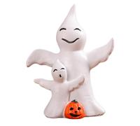Decorazione di Halloween Da Ufficio, Statua Di Scheletro Gotico | Figure Gotiche in Resina di Halloween Statua Spaventosa,Figurine Da Collezione Tavolo, Decorazione Interna ed Esterna per Festa