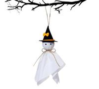 Decorazione di Halloween, fantasma infestato, decorazione per albero di Halloween, decorazione spaventosa, accessorio per feste, per la casa, la finestra, il giardino, la terrazza, l'esterno, i rami