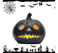 Decorazione di Halloween, lampada a forma di zucca a LED, lampada da comodino