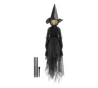 Decorazione di Halloween, per esterni, decorazione da giardino di Halloween, strega che tiene le mani e urla | decorazione impermeabile per il giardino di Halloween, tre streghe per la parete al