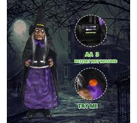 Decorazione di Halloween Tocco che attiva la statuetta della governante