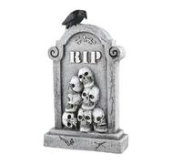 Decorazione Di Lapide | 25 Cm Halloween Lapide Shining | Decorazione Del Cimitero | Realistic Harz-grabstein Con Dettagli Luminosi Per Scene Inquietanti Nel Cimitero, Giardino, Terrazza, Festa Di Hall