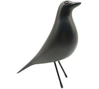 Decorazione di metà secolo con uccellino, decorazione moderna da scrivania, scultura di piccione per scrivania, scultura metà secolo (nero)