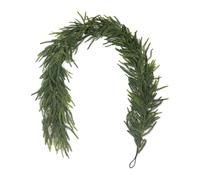 Decorazione Di Natale Norfolk Pine Garland, Vite Verde Artificiale Di Natale, Inverno Indoor Outdoor Ghirlanda Di Natale Per La Casa, Tocco Reale Verde Norfolk Pine Garland Decorazione