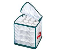 Decorazione di Natale Scatola Portaoggetti Borsa con Maniglie E Zip 30cm x 30cm